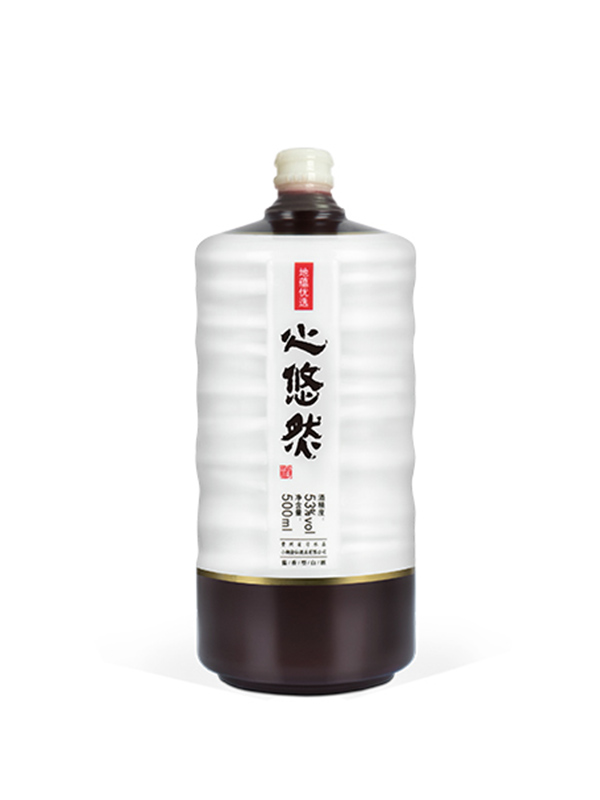 定制乳白玻璃酒瓶